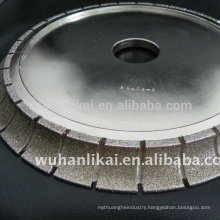 diamond electroplated grinding wheel for stone